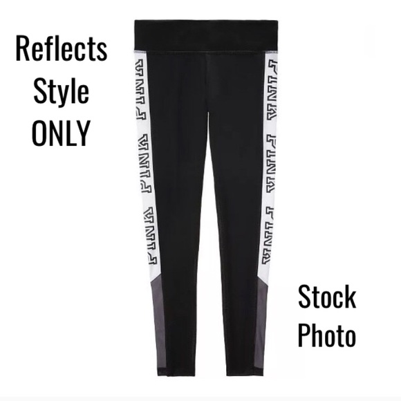 Victoria Secret PINK Gray Ultimate Mesh Legging - Picture 7 of 8